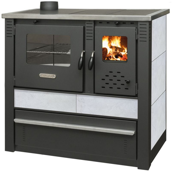 Panonia plīts, balta, kreisā izeja Panonia plīts, balta, kreisā izeja