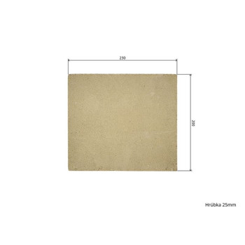 Шамот 23 х 20 х 2,5