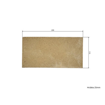 Шамот 23 х 11,5 х 2,5