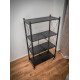 Rack Racks RAW4T, metal, 4 shelves, 1270x720x340 mm, max. 50 kg/shelf, portable