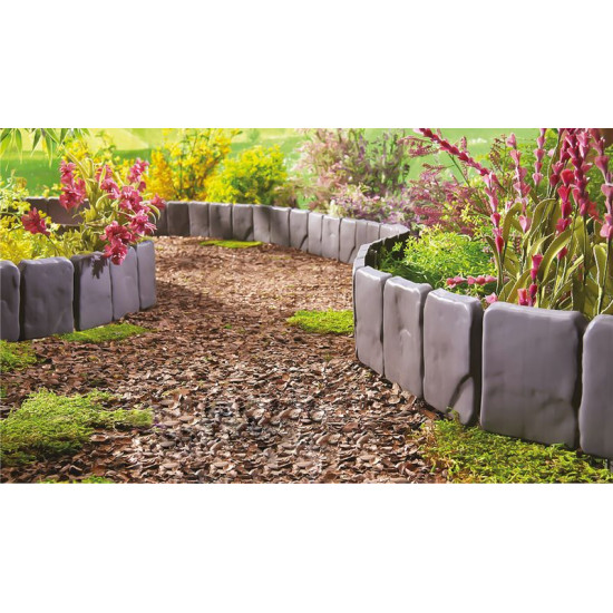 Grass hem Strend Pro Garden, stone imitation, pack. 10 pcs
