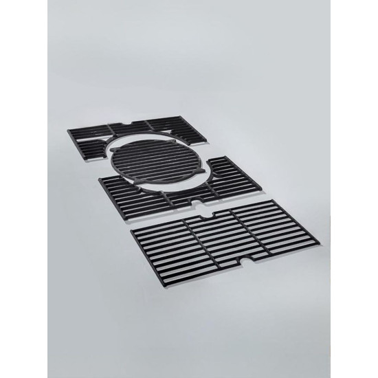 Grila režģis Manresa BBQ 225x440 mm, ar restes iekšējo gredzenu