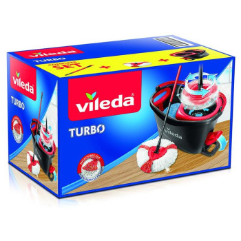 Набор для уборки роторная швабра Vileda TURBO для полов + ведро
