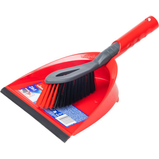 Vileda cleaning set, whisk with spatula, 2 in 1 Vileda cleaning set, whisk with spatula, 2 in 1