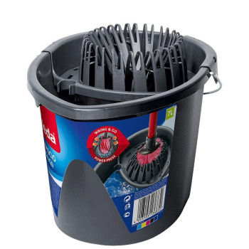 Ведро Vileda SuperMocio Wring&Go с корзиной для отжима