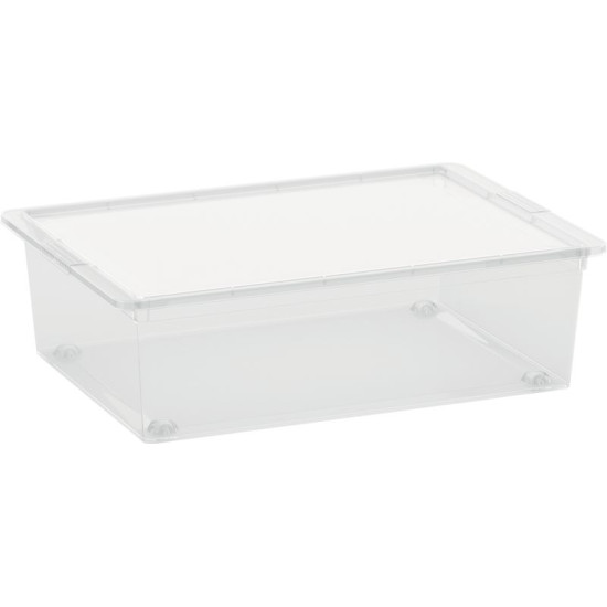 Kaste KIS C-box L, 27L, caurspīdīga, 39x55x16 cm Kaste KIS C-box L, 27L, caurspīdīga, 39x55x16 cm