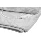 Одеяло MagicHome, с подогревом, фланель, серый, 180х130 см