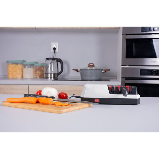 Точилка MagicHome, для ножей, шлифовальная машина, 3 в 1, белая, 230В, 20 Вт