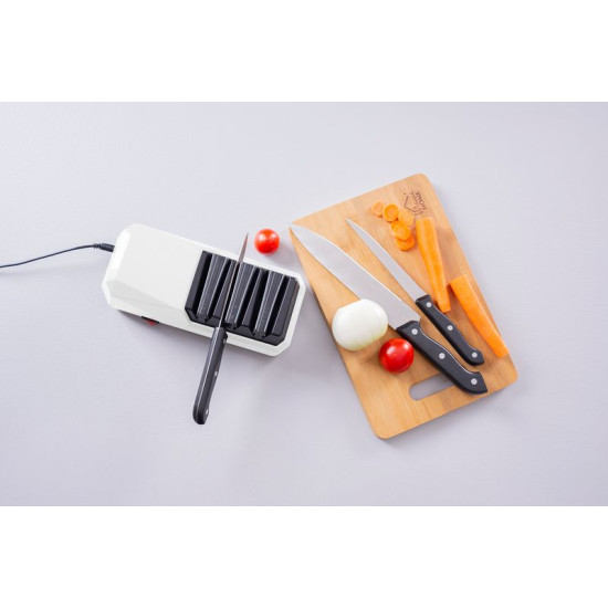 Точилка MagicHome, для ножей, шлифовальная машина, 3 в 1, белая, 230В, 20 Вт