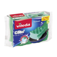 Hubka Vileda Glitzi Pur Active, augsts, bal. 2 ks Hubka Vileda Glitzi Pur Active, augsts, bal. 2 ks