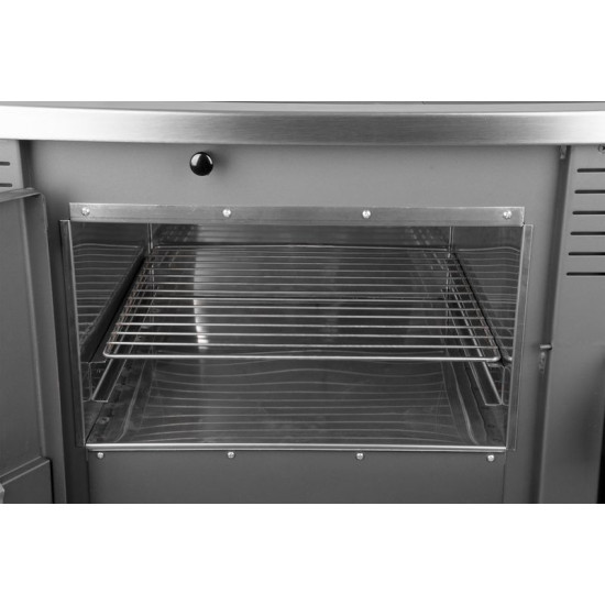 Плита раnoniа, мокка, выход дымохода слева