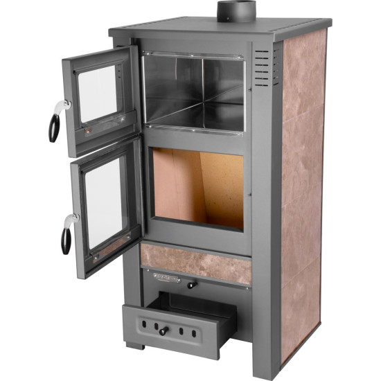 Plīts Pro TAURUS Keramika, mokas, 12 kW, 120 mm, ar cepeškrāsni Plīts Pro TAURUS Keramika, mokas, 12 kW, 120 mm, ar cepeškrāsni