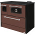 Stove 701-G OMEGA Kuzine, with glass, brown, right outlet