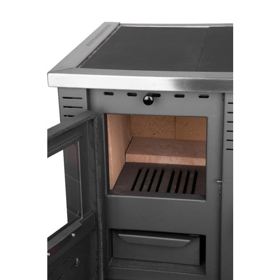 Panonia plīts, pelēka, labā izeja