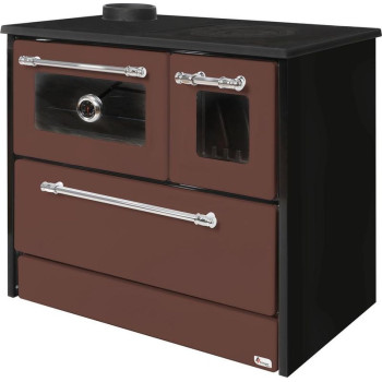 Plīts 701-G OMEGA Kuzine, ar stiklu, brūns, kreisais izvads Plīts 701-G OMEGA Kuzine, ar stiklu, brūns, kreisais izvads