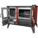 Печь 801 STELA, бордовый, выход справа