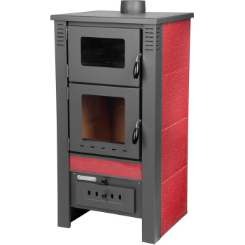 Plīts Pro TAURUS Keramika, sarkana, 12 kW, 120 mm, ar cepeškrāsni cepšanai Plīts Pro TAURUS Keramika, sarkana, 12 kW, 120 mm, ar cepeškrāsni cepšanai