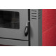 Stove Pro TAURUS Ceramic, red, 12 kW, 120 mm, with oven for baking Stove Pro TAURUS Ceramic, red, 12 kW, 120 mm, with oven for baking