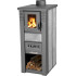 Plīts Pro LAVA Ceramic, pelēks, 6,5 kW, 120 mm