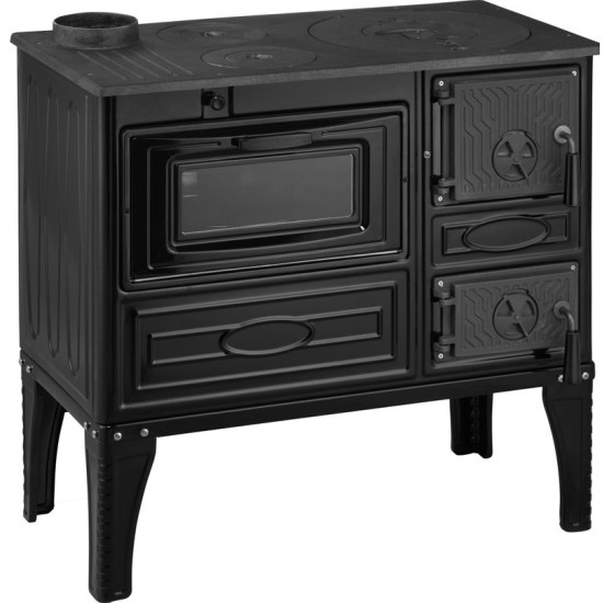 Plīts 304 Tuglali Kuzine, melns Plīts 304 Tuglali Kuzine, melns