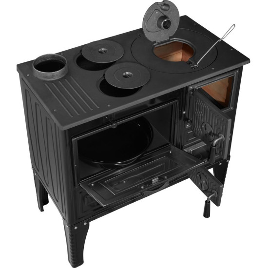 Plīts 304 Tuglali Kuzine, melns Plīts 304 Tuglali Kuzine, melns