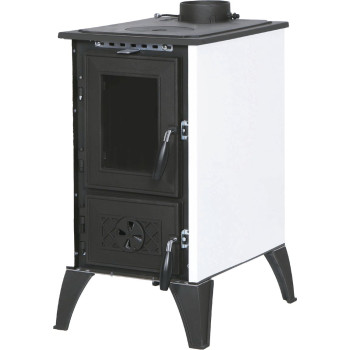Stove 806 Iglo, 9 kW, cast iron, white Stove 806 Iglo, 9 kW, cast iron, white