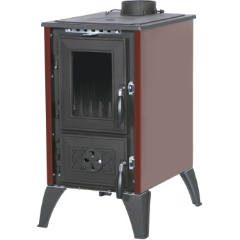 Stove 806 Iglo, 9 kW, cast iron, burgundy Stove 806 Iglo, 9 kW, cast iron, burgundy