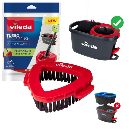 Vileda Turbo Brush Head, replacement Vileda Turbo Brush Head, replacement
