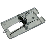 Slazds FED 608, pelēm, lokšņu metāls, 100x50 mm Slazds FED 608, pelēm, lokšņu metāls, 100x50 mm