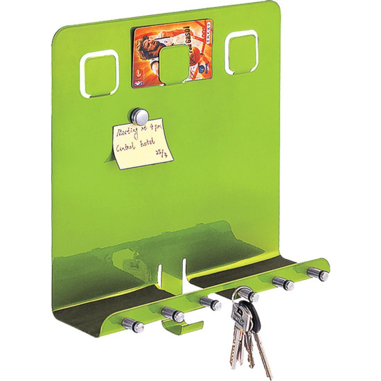 Доска для записей Eаsyhome MB-008, для ключей, зеленая
