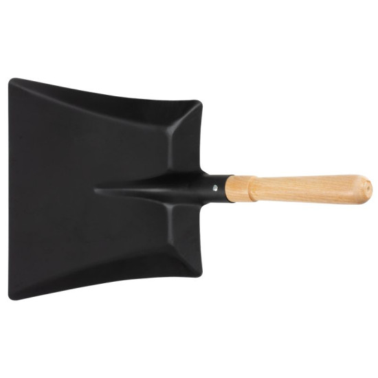 Маленькая металлическая лопатка, лакированная, деревянная ручка.