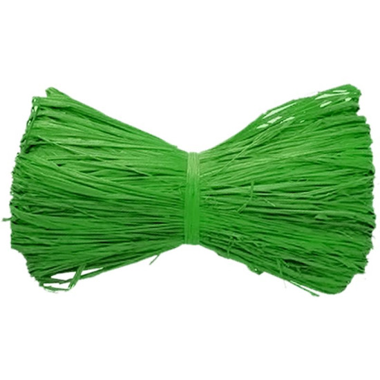 Fibers Raphia Nature, 50 g, green