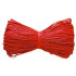 Fibers Raphia Nature, 50 g, red