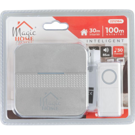 Doorbell MagicHome Intelligent4, wireless, home, number of melodies 30, LED, IP44