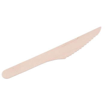 Knife MagicHome Woodline ECO, 160 mm, pack. 10 pcs, 100% Natural