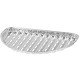 Bowl MagicHome 33x19x2.0 cm, 4 pcs, semicircular, perforated, ALU