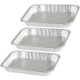 Tray MagicHome, 32.7x26.9x4 cm, grilling, 3 pcs, Aluminum Tray MagicHome, 32.7x26.9x4 cm, grilling, 3 pcs, Aluminum
