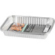 Paplāte MagicHome, 31.5x21.3x4.4 cm, grilēšana, 3 gab., Alumīnijs Paplāte MagicHome, 31.5x21.3x4.4 cm, grilēšana, 3 gab., Alumīnijs