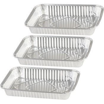 Tray MagicHome, 31.5x21.3x4.4 cm, grilling, 3 pcs, Aluminum