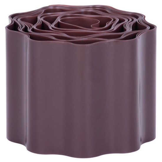 Mauriņa apmale 100 mm, L-9 m, brūna