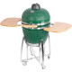 Grils Strend Pro Kamado Egg 21", diametrs 46,7 cm, grila augstums 91 cm, zaļš, 130x73x122 cm