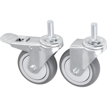 Колеса для гриля Kamado Egg, с тормозом и без него.