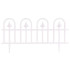 Žogs Fence Gardens F709, 61x32 cm, plastmasa, balts, iepakojumā 4 gab