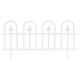 Žogs Fence Gardens F709, 61x32 cm, plastmasa, balts, iepakojumā 4 gab