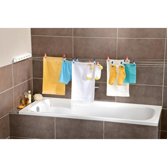 Сушилка для белья LEIFHEIT 83040 Rollfix 210 Longline, автоматическая, настенная