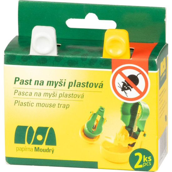 Мышеловка пластиковая, упаковка. 2 шт.