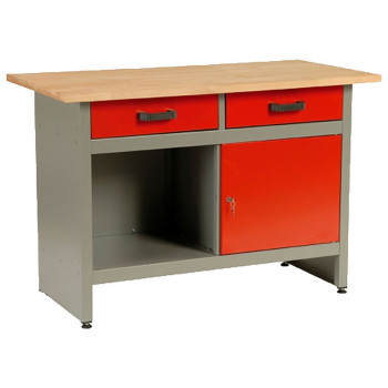 Стол 1 США, рабочий, стальной, 1215 x 615 x 800 мм