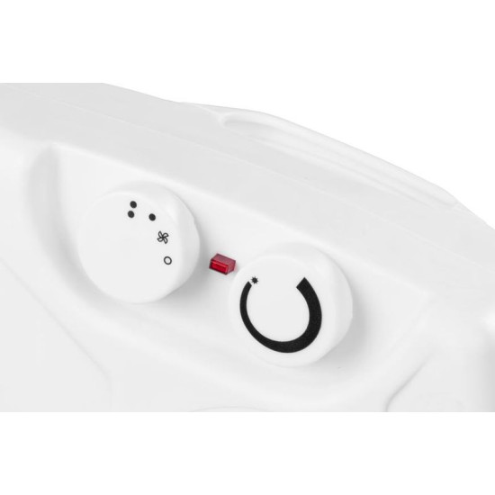 Термовентилятор Strend Pro FH106, 1000/2000Вт, 230В, теплый воздух, 2в1