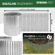 Edge Strend Pro Garden, 150 mm, L-6 m, zāliens, metāls