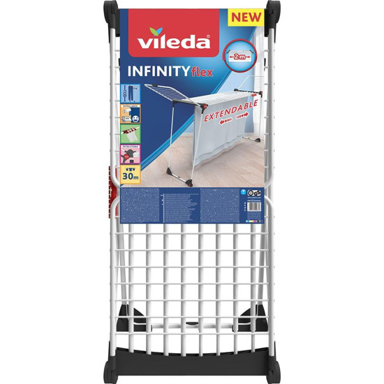 Clothes dryer Vileda Infinity FLEX, for laundry, 30 m